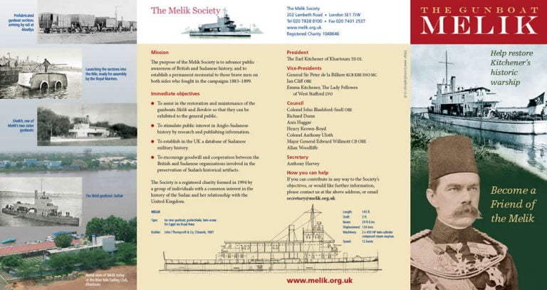 Gunboat Melik Leaflet