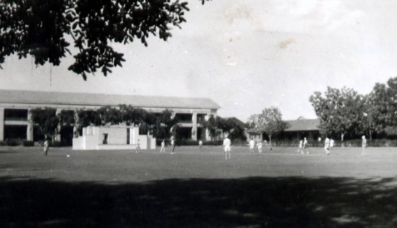 RAF Cricket Ground at Khartoum 1946
