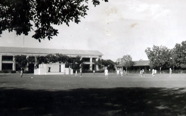 RAF Cricket Ground at Khartoum 1946.