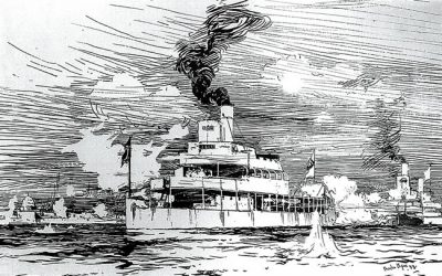 Sketch of Gunboat Melik